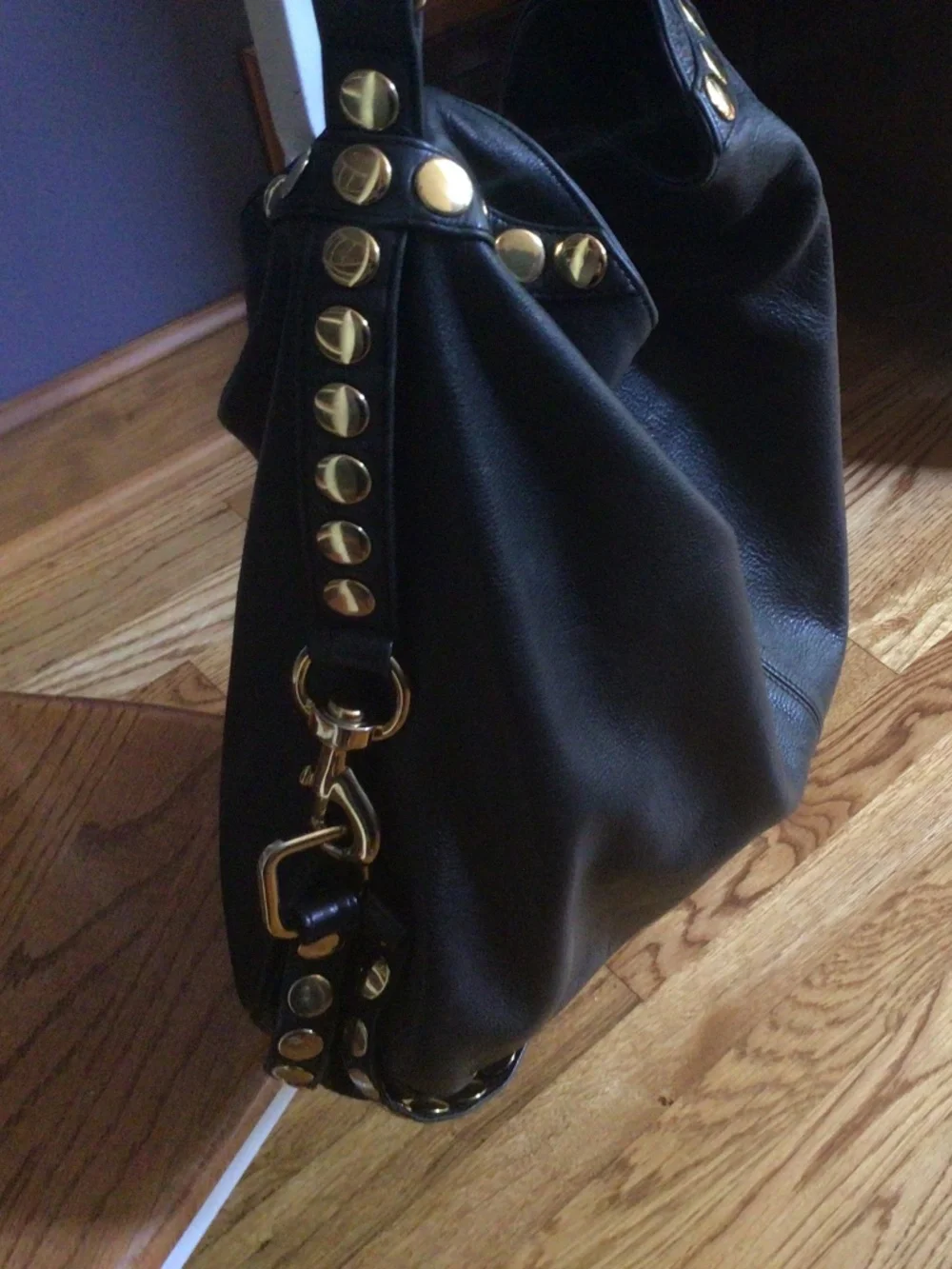 Rebecca Minkoff Leather Studded Hobo